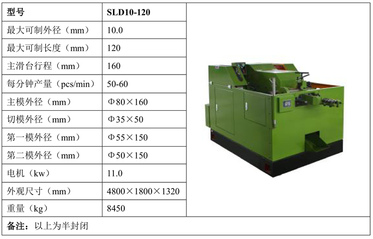 SLD10-120高速螺丝搓丝机